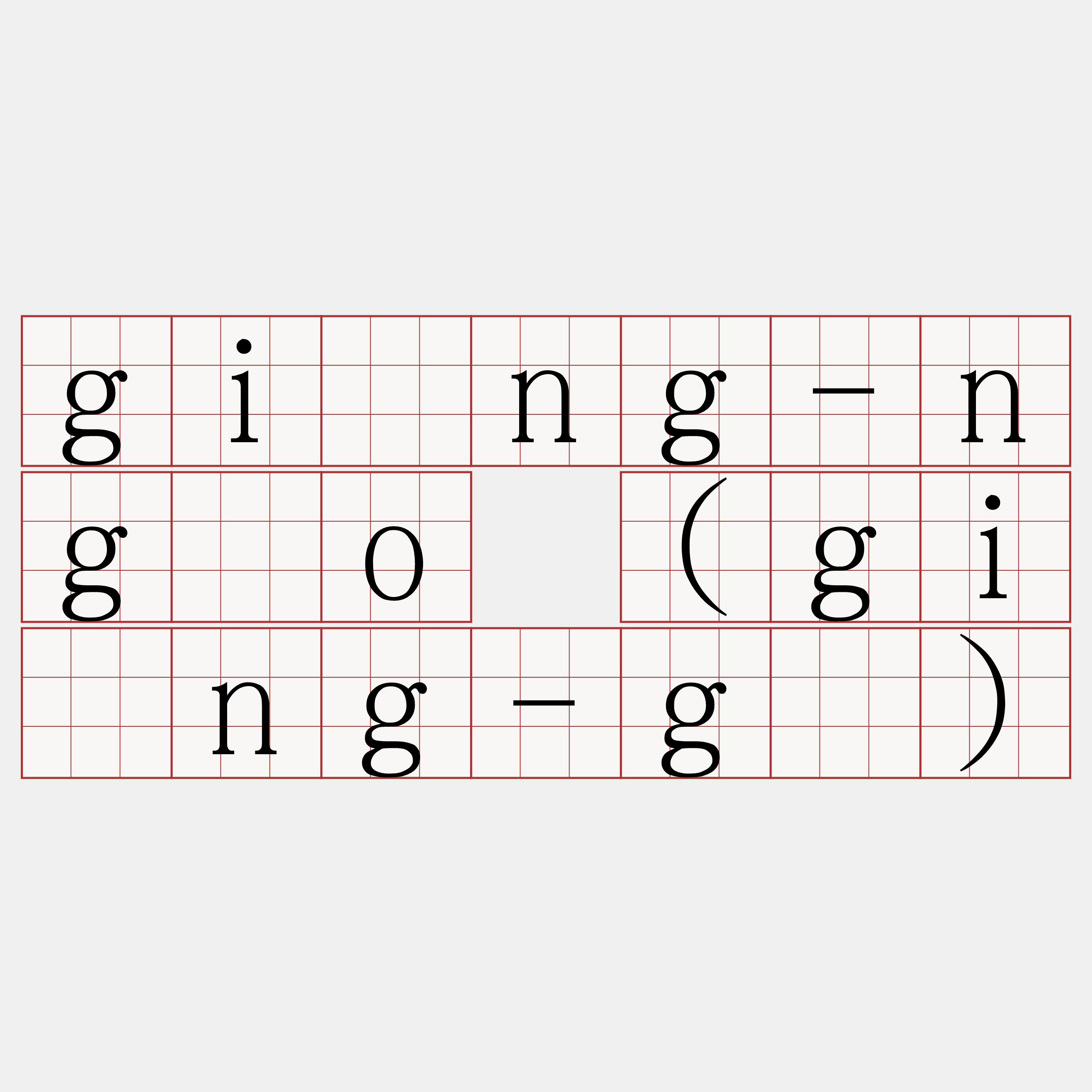 gióng-ngōo (gióng-gō)